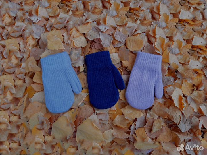 Варежки и перчатки детские