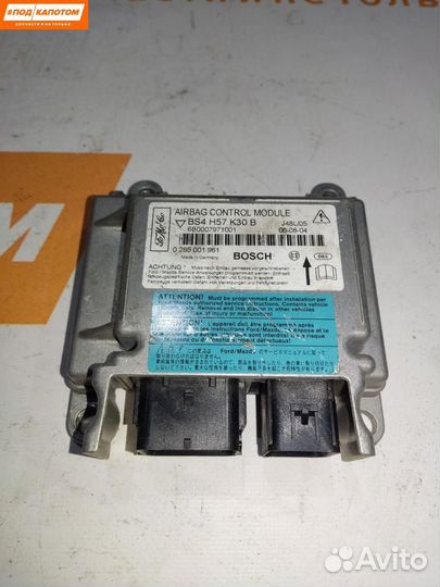 Блок управления подушками безопасности Mazda 3 BK