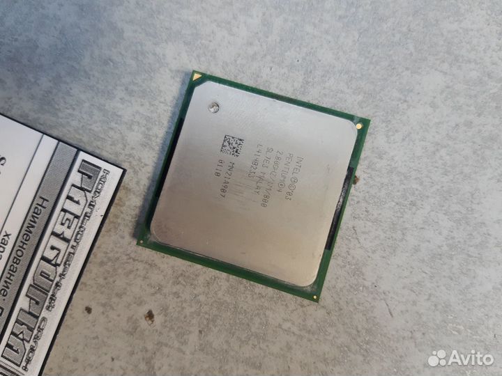 Процессор S478 Intel Pentium 4 1 ядро 2,80Ghz