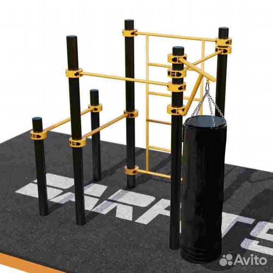 Домашние Площадки : Турник, шведская стенка, качел