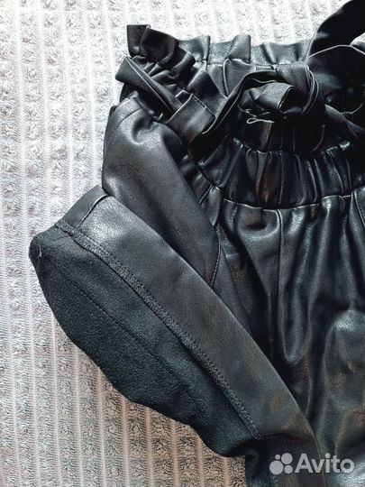 Кожаные шорты