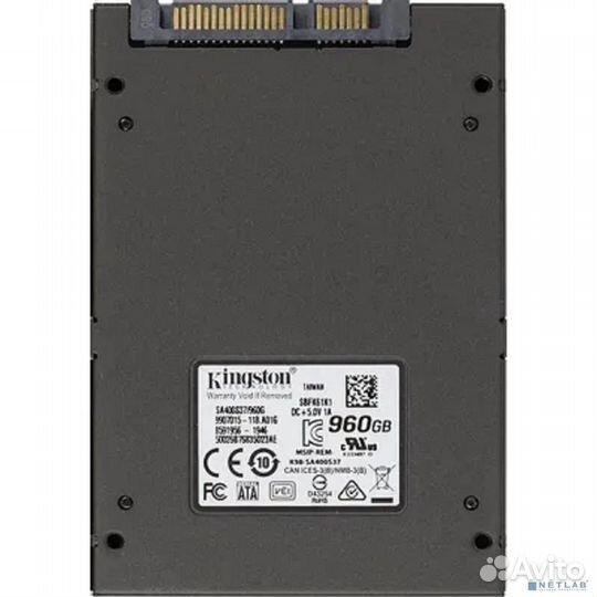 Kingston SSD 960GB SA400 SA400S37/960G SATA3.0