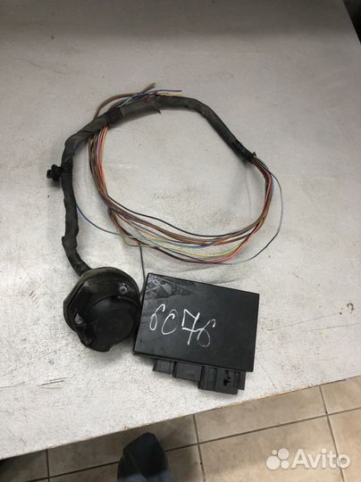 Блок сагласования на BMW X1 для прицепа