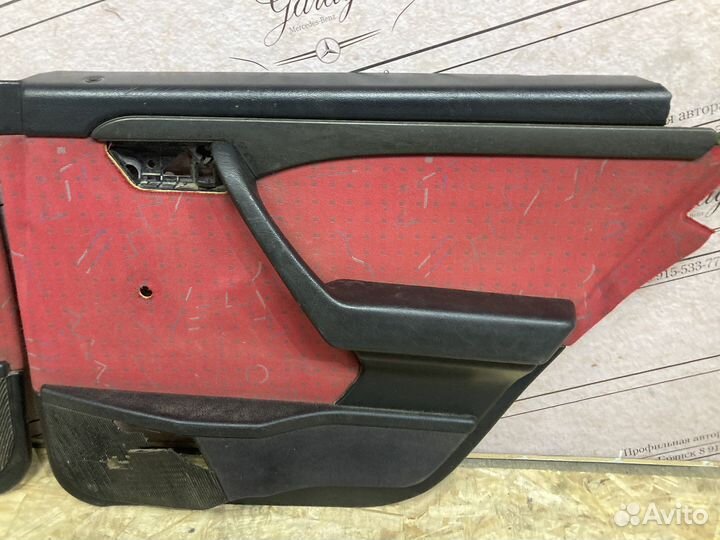 Дверные карты Mercedes w202