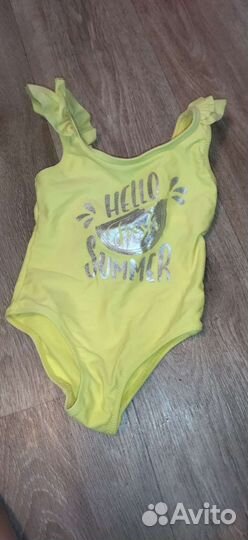 Купальник для девочки 80 - 92