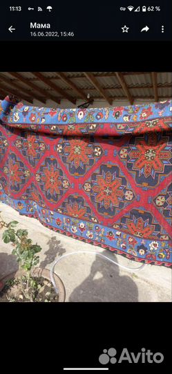 Ковер ручной работы бу антиквариат