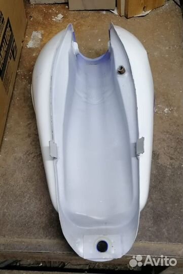 Бензобак для мопеда Альфа RX (бак топливный)