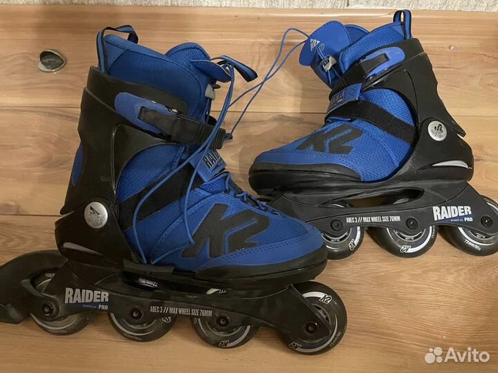 Роликовые коньки K2 раздвижные 35-40