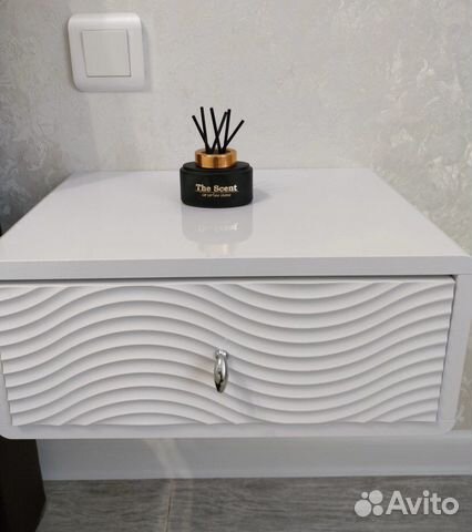 Подвесные тумбы с 3D фасадом