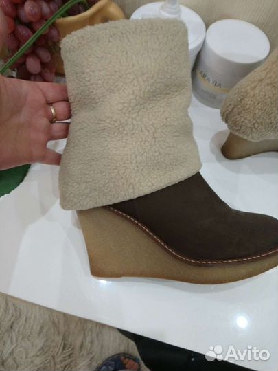 Сапоги зима 39р