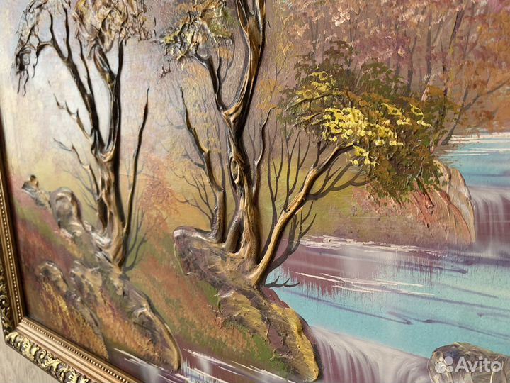 Интерьерная картина текстурная