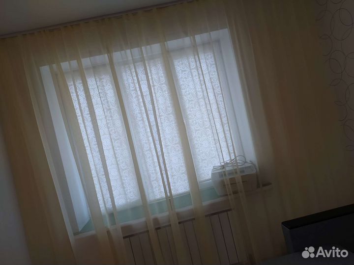 Шторы (светло жёлтые)