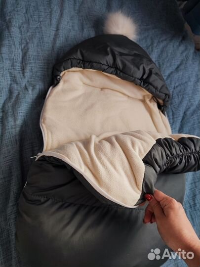 Спальный мешок детский теплый