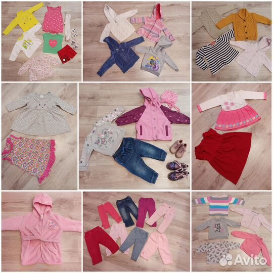 Вещи на девочку 80-86