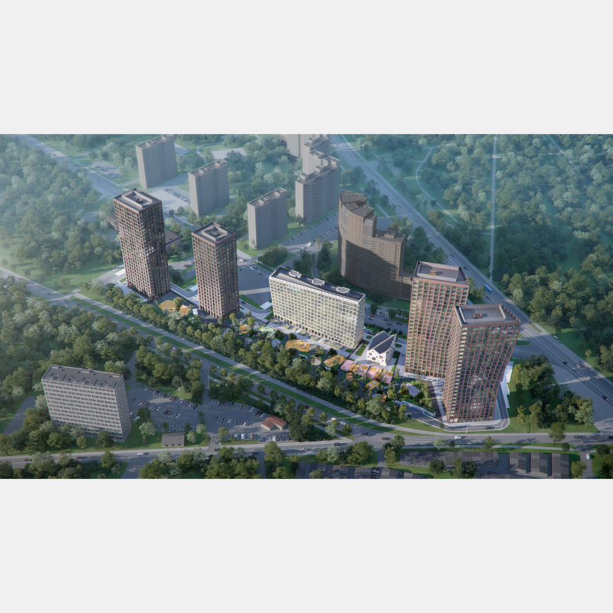 1-к. квартира, 63,8 м², 4/25 эт.