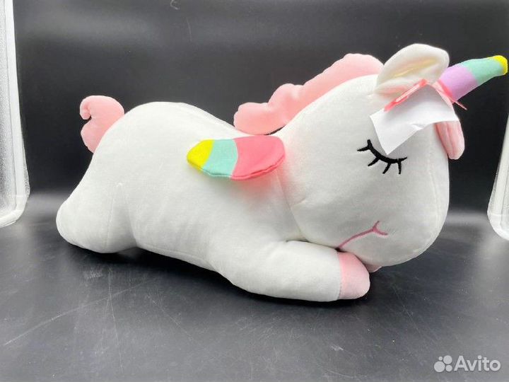 Единорог подушка антистресс мягкая игрушка