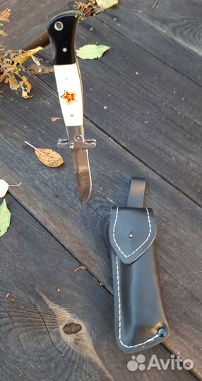 Нож финка нквд складная