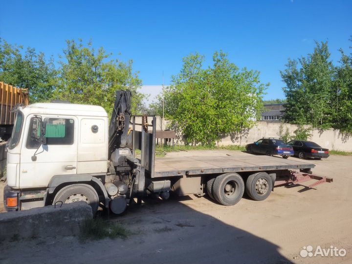 MAN F 2000 с КМУ, 1991