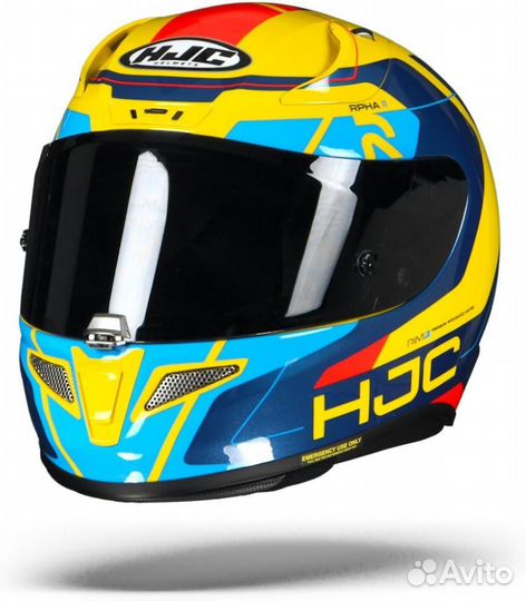 Мотошлем HJC rpha 11 chakri MC23