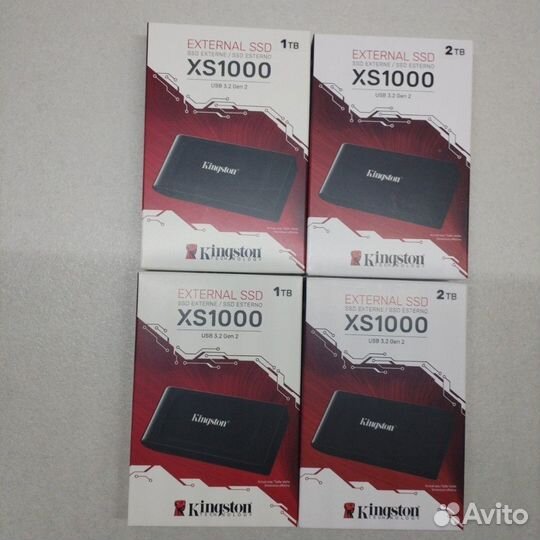 Внешние диски SSD Kingston 2000GB