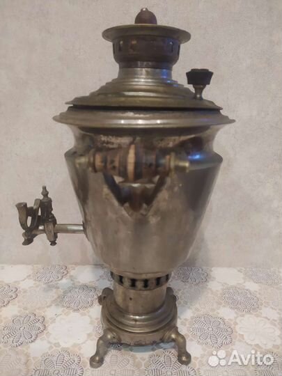 Самовар дровяной угольный
