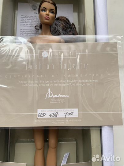 Кукла Integrity Toys Fashion Royalty