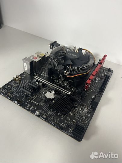 Материнская плата + i5 10400f + 16гб