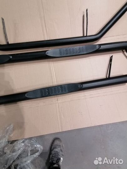 Защита бамера и порогов Mitsubishi asx