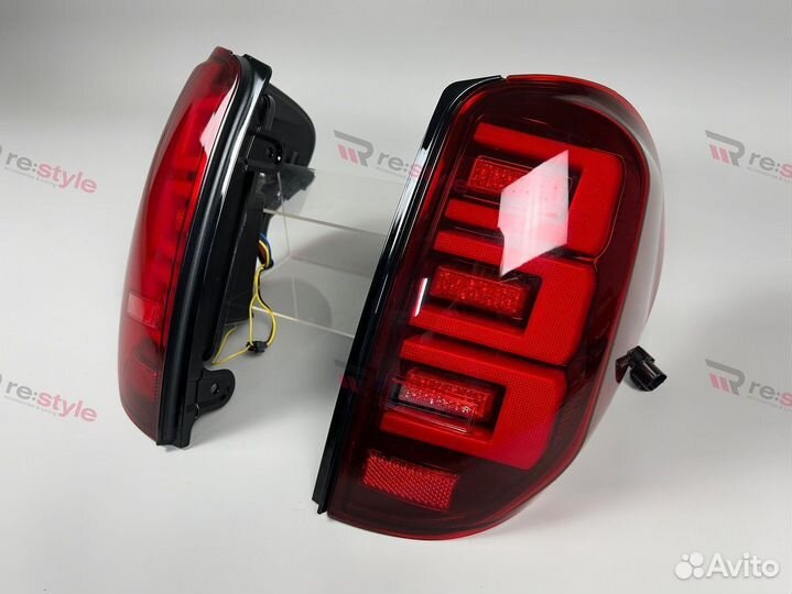 Стопы Mitsubishi L200 06-13г Тюнинг Красные