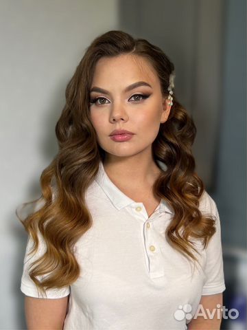 Макияж прически укладки