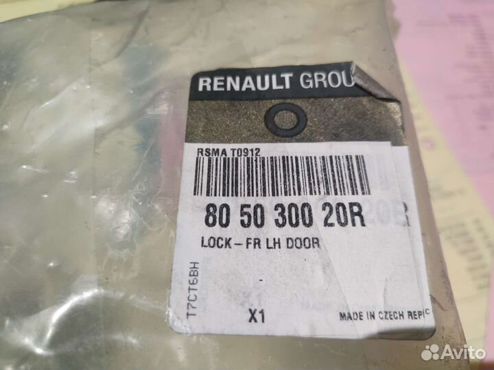 Замок двери передний левый Renault Mégane 2008