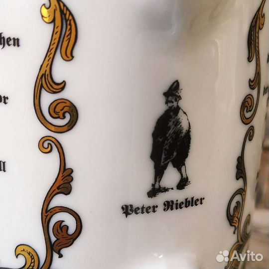 Антиквариат из Европы. Пивная кружка, керамика