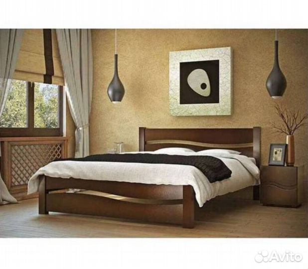 Мебель кровать из массива сосны