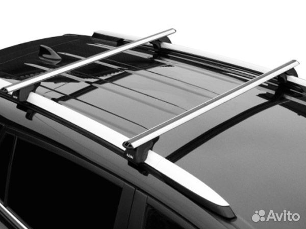 Багажник на крышу Классик, высокий рейлинг LUX