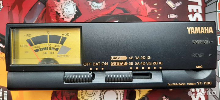 Тюнер для гитары (аналоговый) Yamaha