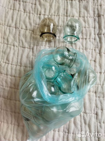 Медицинские банки стеклянные СССР