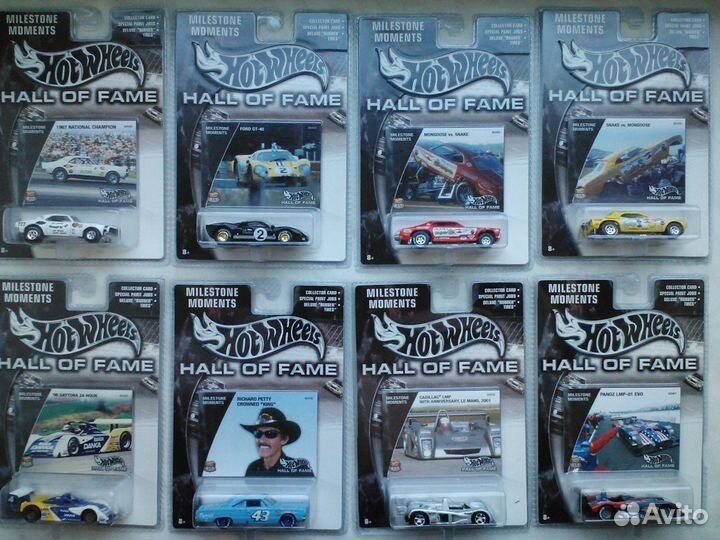 Hot Wheels Hall of Fame Ferrari Ford GT-40 Merc