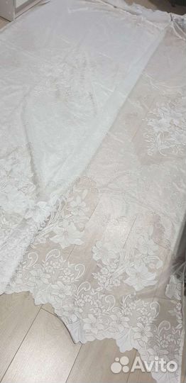 Шторы и тюль бу