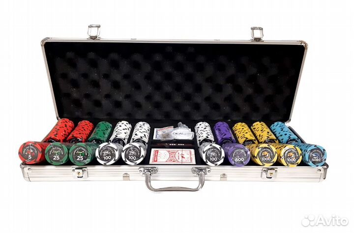 Набор для покера 500 фишек