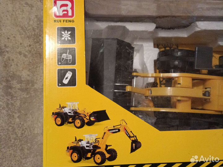 Машинка Бульдозер с пультом
