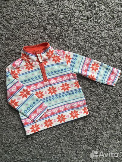 Флисовая одежда Carters для девочки 86 92