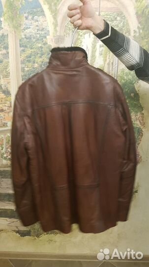 Новая зимняя кожаная куртка
