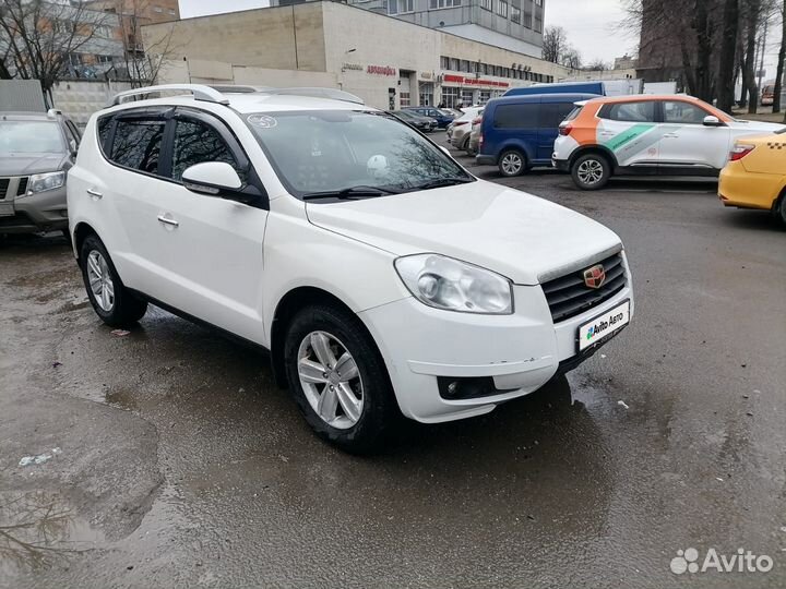 Geely Emgrand X7 2.4 AT, 2015, 162 000 км