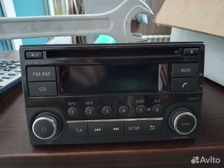 Магнитофон на nissan
