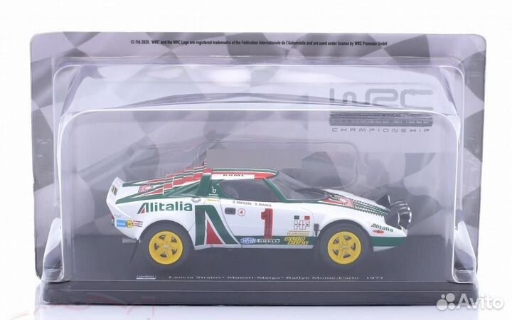 Lancia Stratos HF Победитель Rally 1977 1:24 Yu-Ra