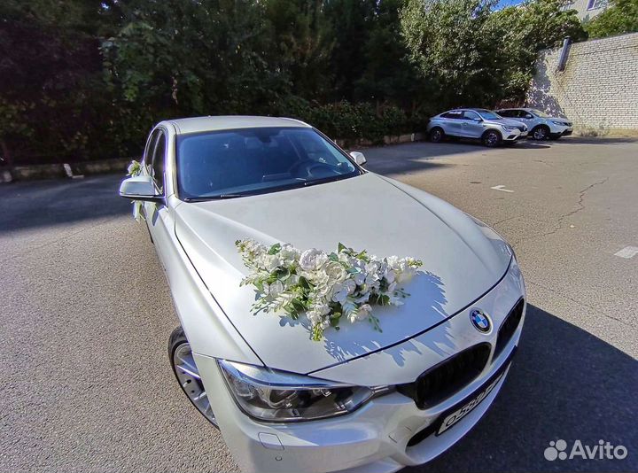 Украшения для свадебной машины