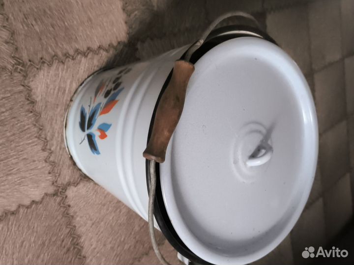 Ведро эмалированное