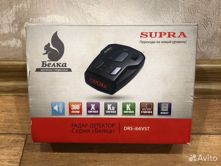 Радар детектор supra DRS-i66VST