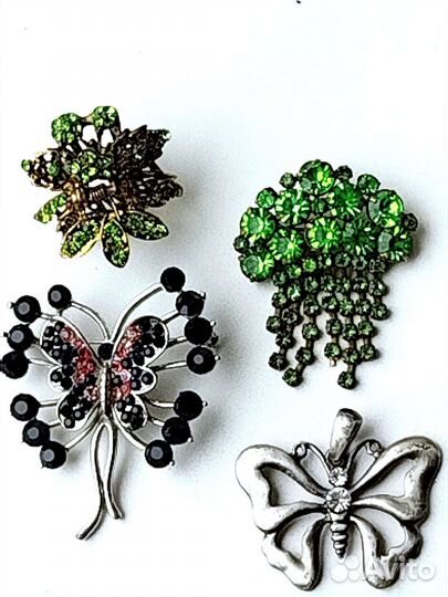 Винтажная брошь