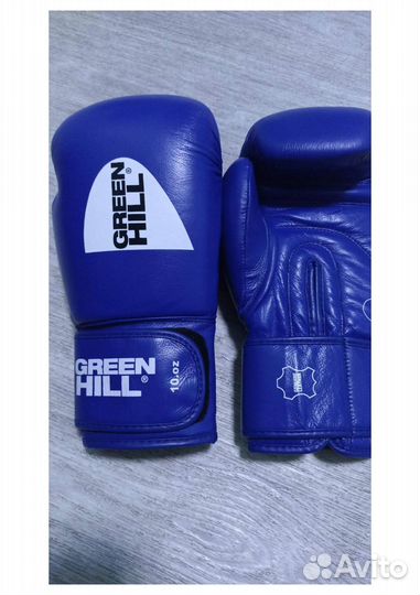 Боксерские перчатки синии Green hill Super Star од